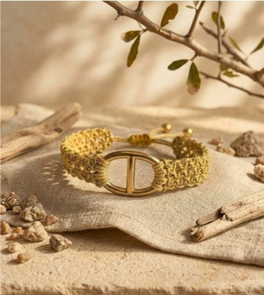 Bracelet Gabrielle porté au poignet