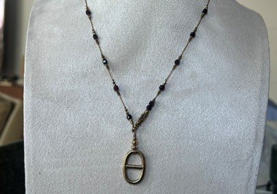 Collier Hortense porté
