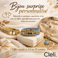Le bijou surprise personnalisé - Budget 65 euros