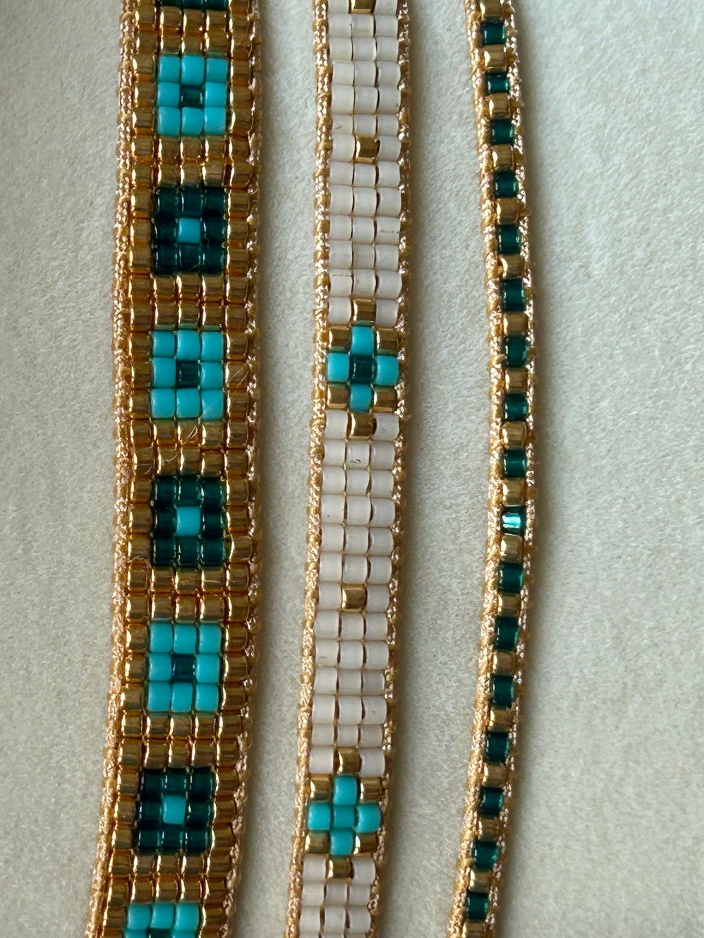Bracelet femme - ensemble turquoise