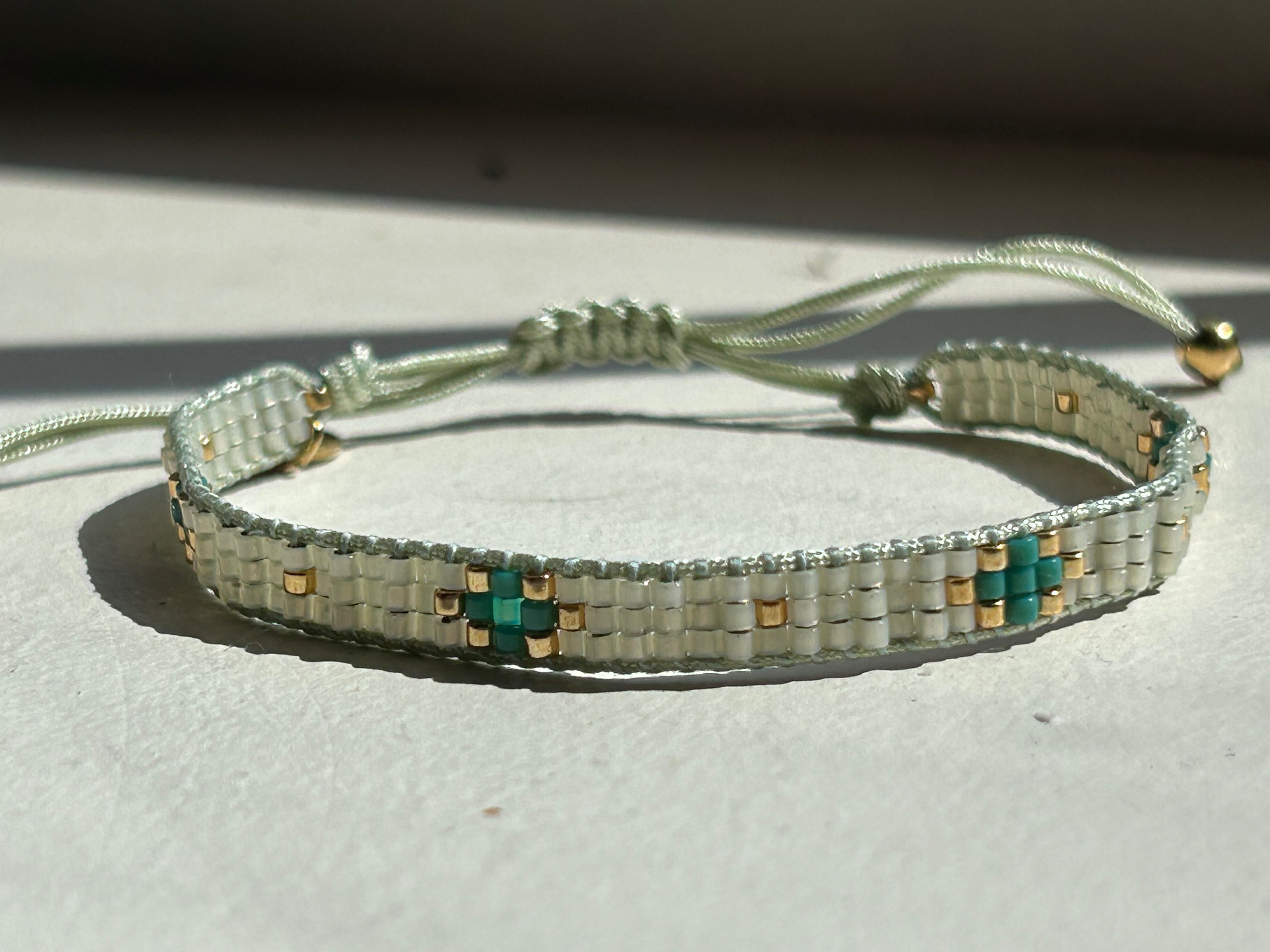 Bracelet femme - ensemble vert