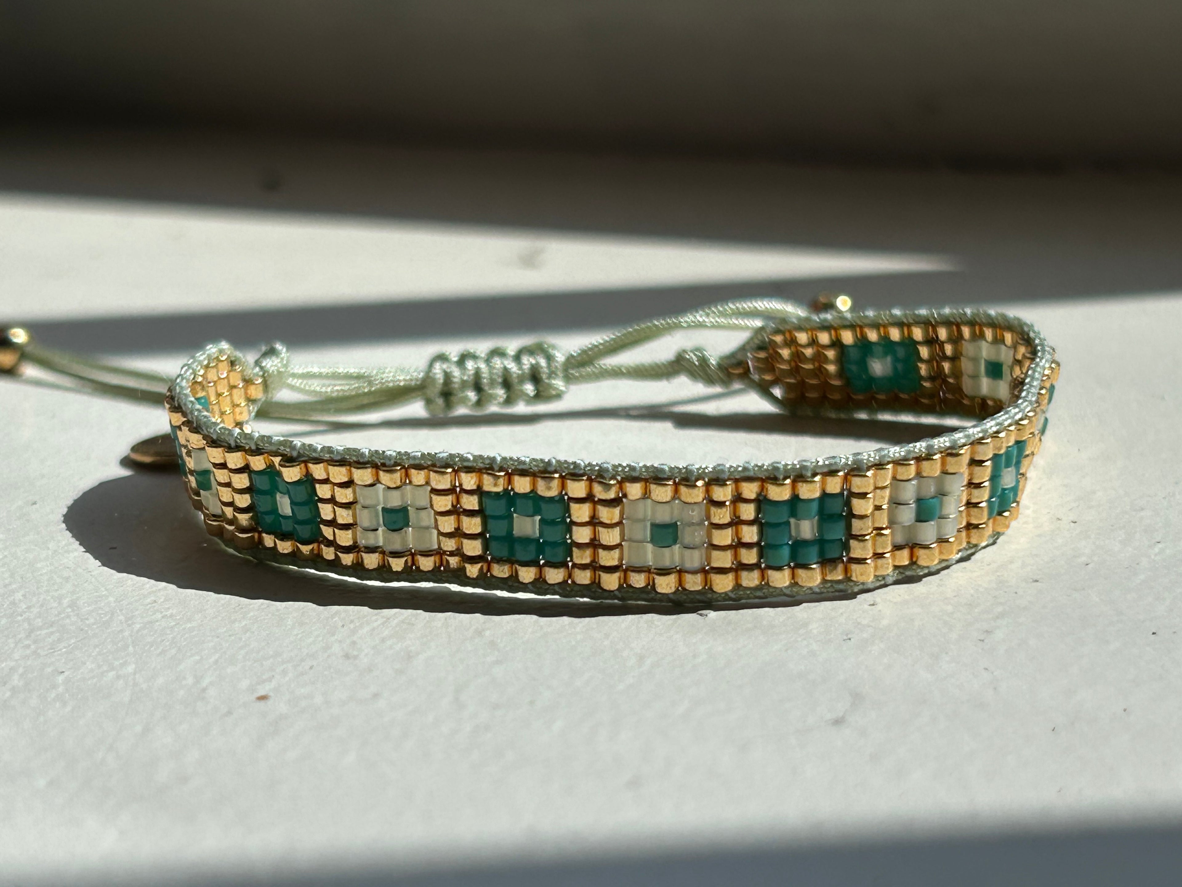 Bracelet femme - ensemble vert