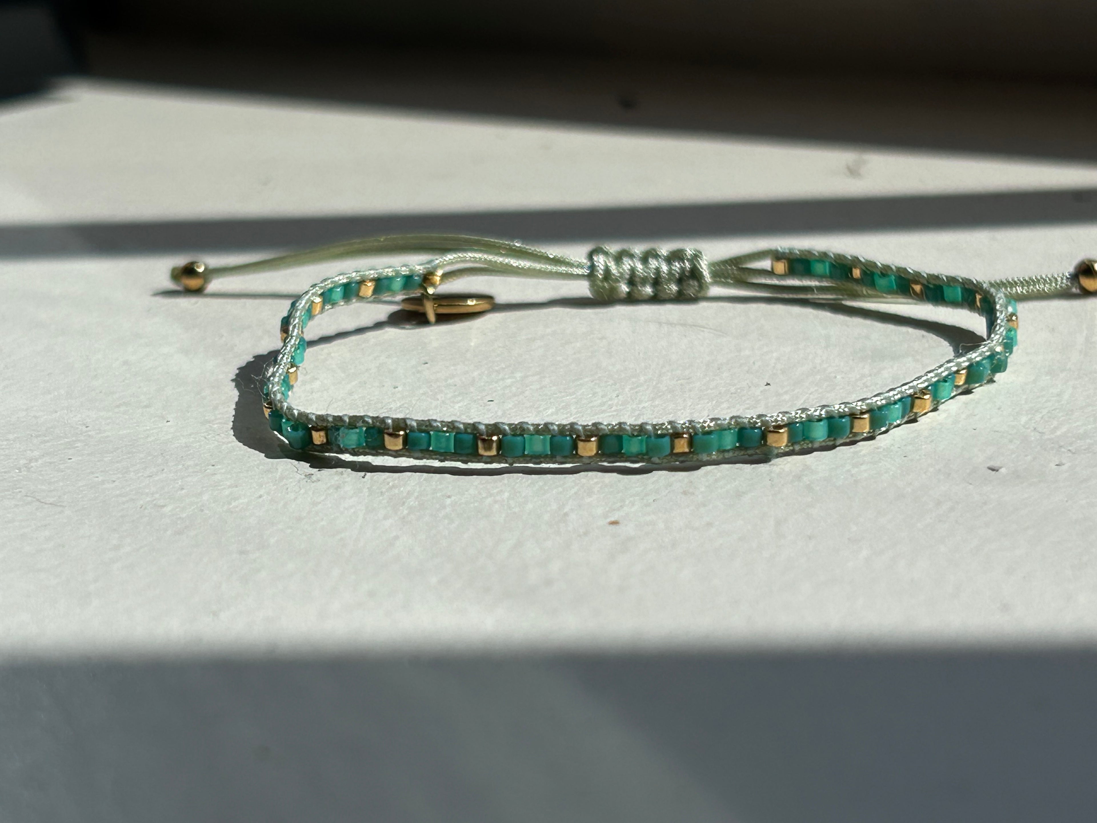 Bracelet femme - ensemble vert