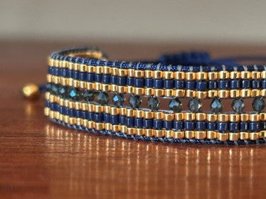 Bracelet femme :  Lili – Bleu