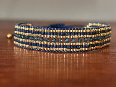 Bracelet femme :  Lili – Bleu