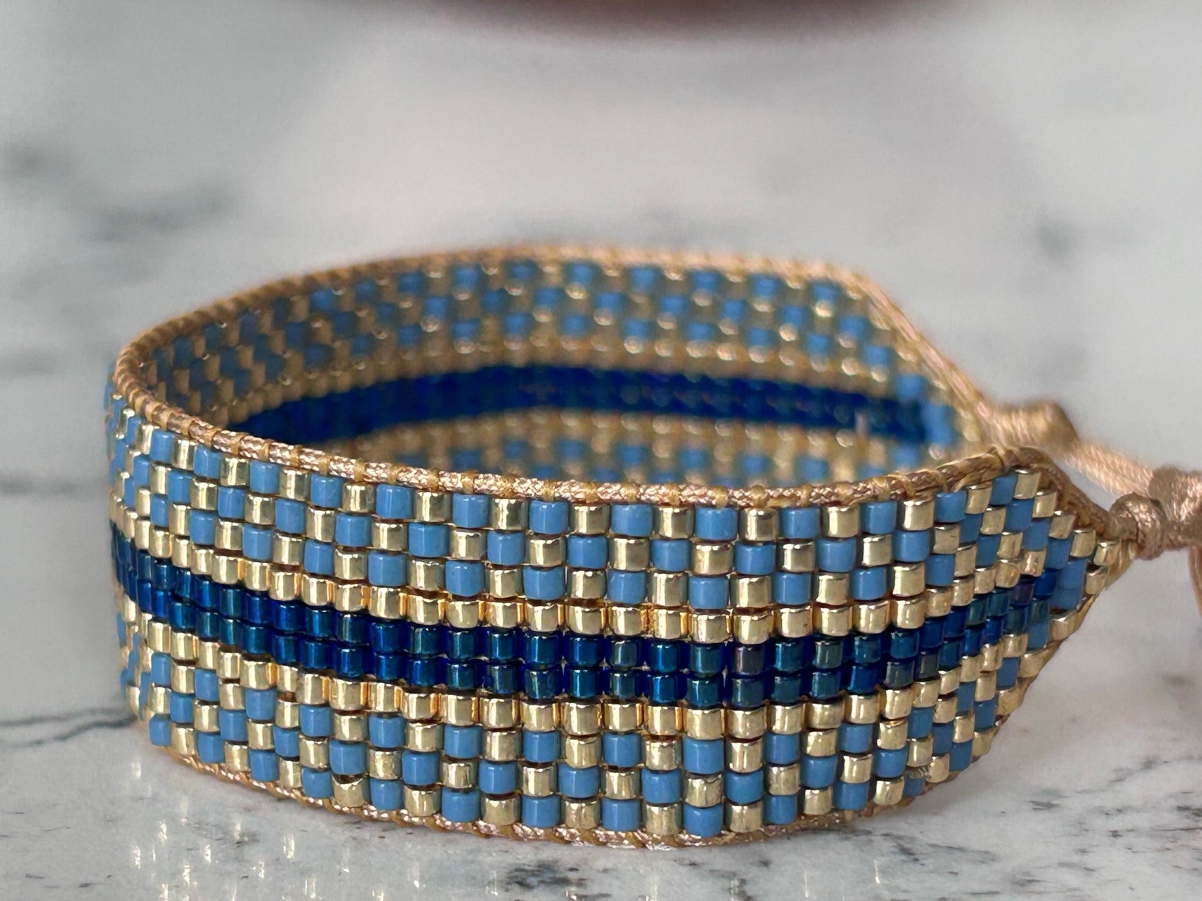 Bracelet femme : Lola - bleu