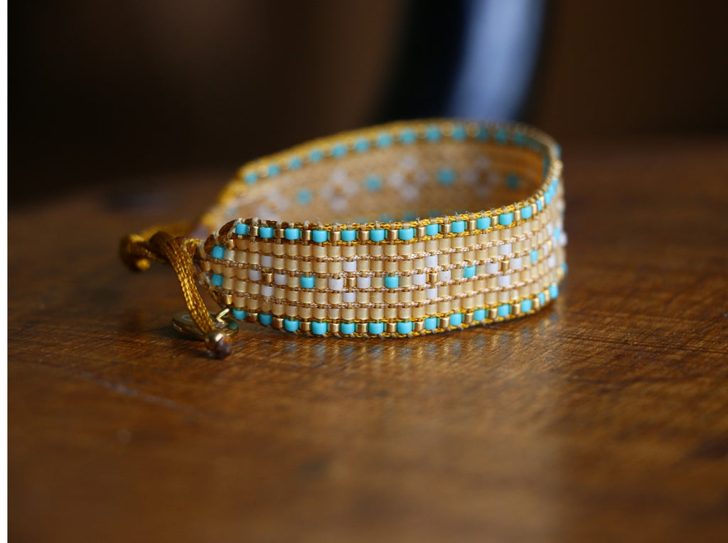 Bracelet femme Miyuki Saint Trop | Cleli
