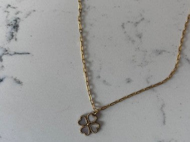 Collier femme Bonheur — Acier inoxydable | Cleli