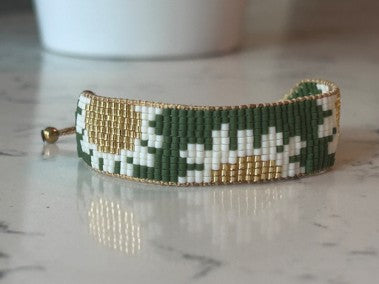 Bracelet femme Miyuki Marguerite | Cleli
